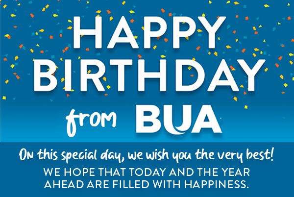 Happy Birthday from BUA